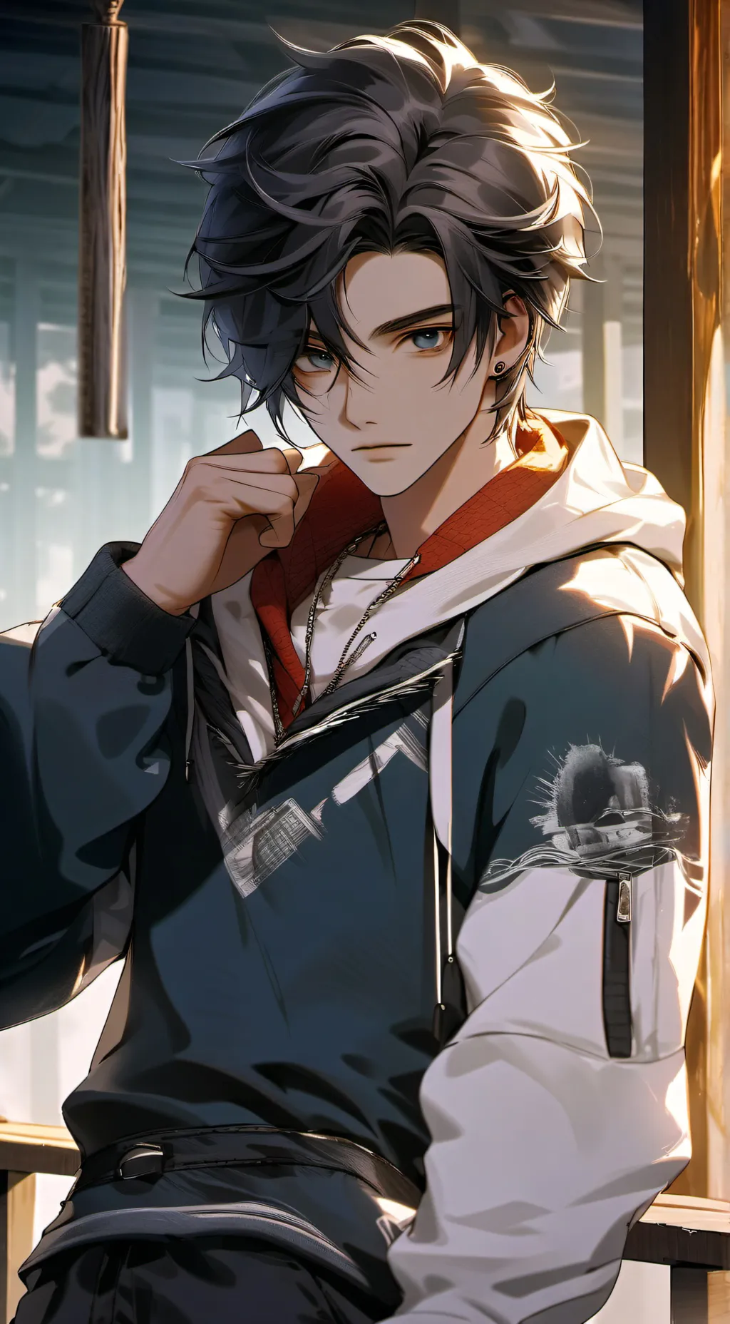 ai character: Hayden background