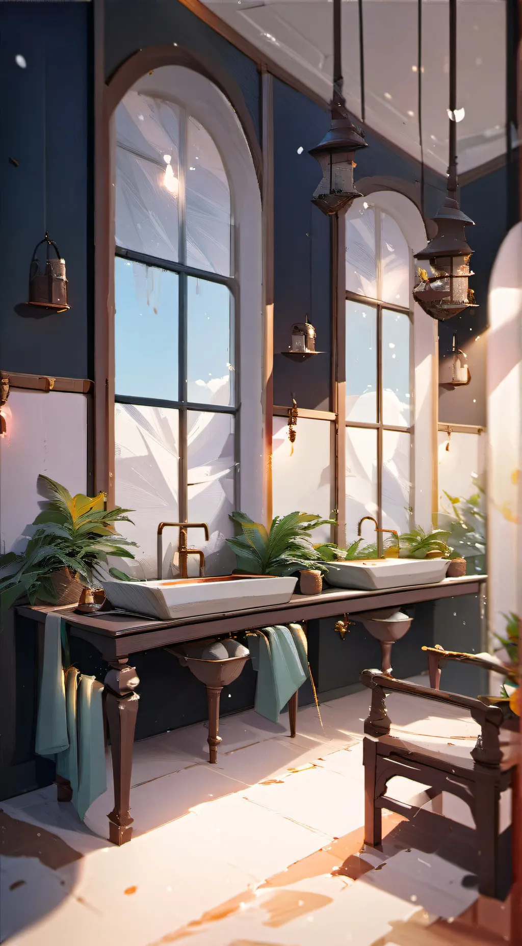 ai character: MHA shower🤫🤔 background