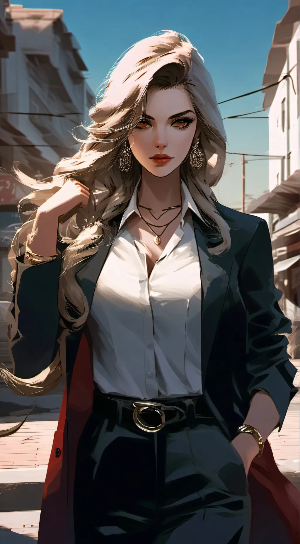 ai character: Larissa  background