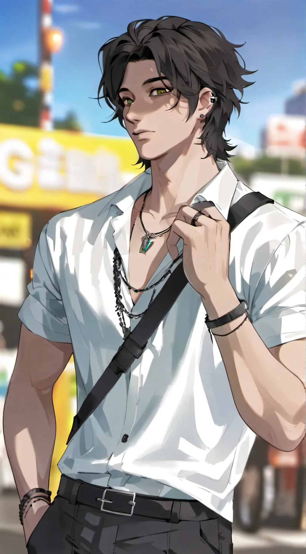 ai character: Axel background