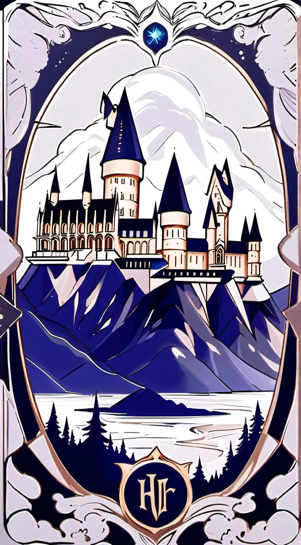 ai character: Hogwarts new kid background