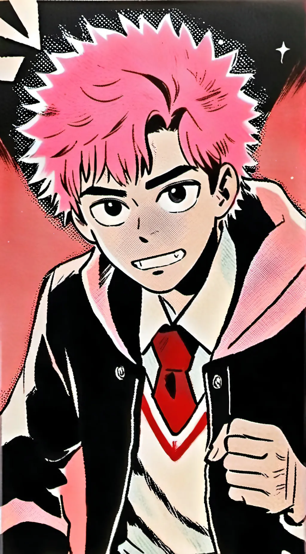 ai character: Yuji itadori background