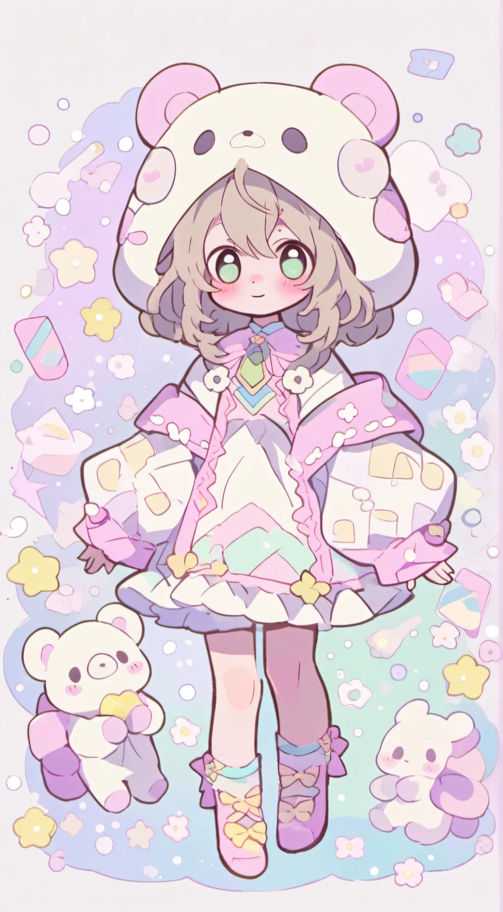 ai character: sprunki vf... background