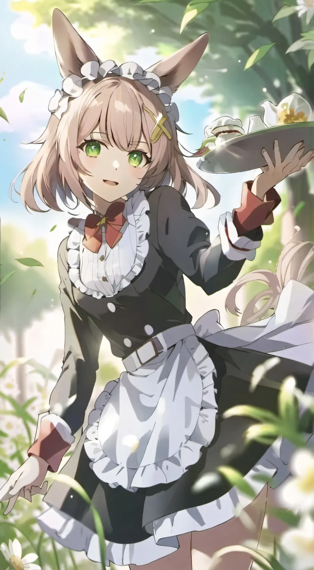 ai character: Hazel background