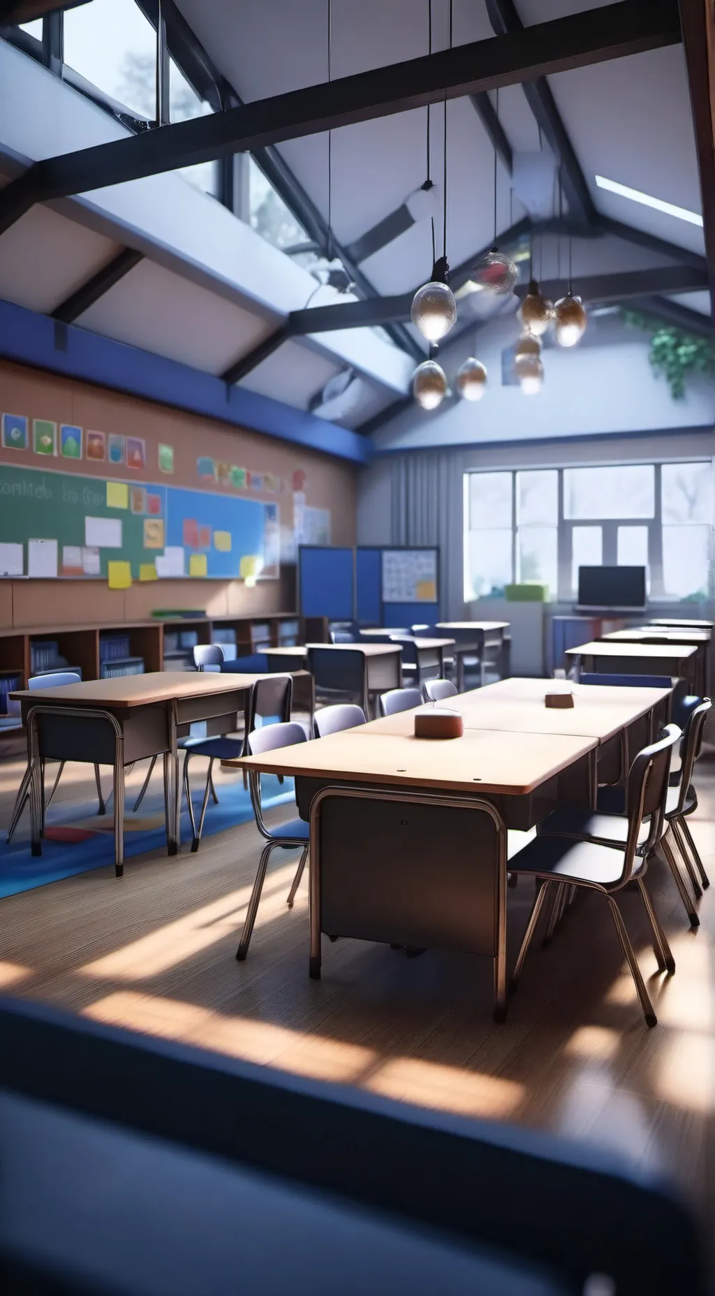ai character: Crazy Horse School background