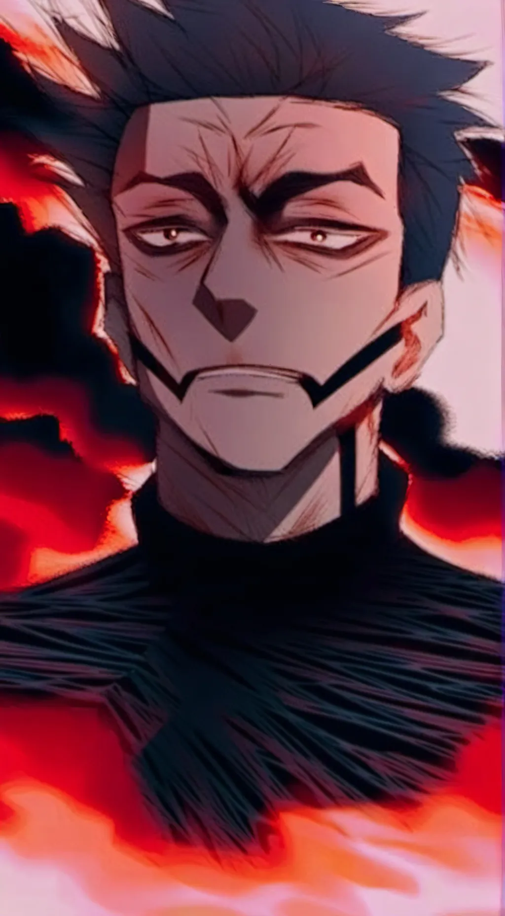 ai character: sukuna background