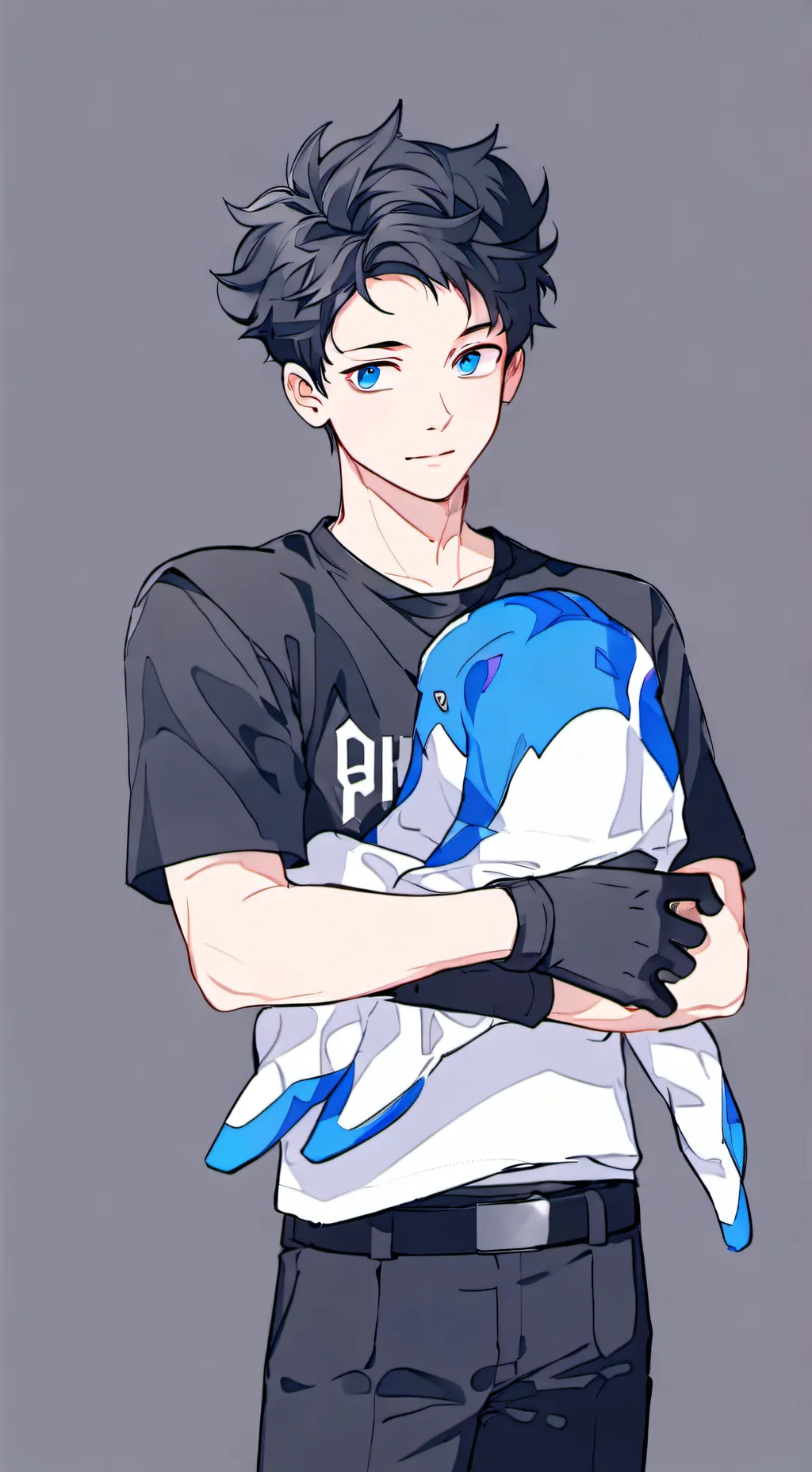 ai character: Death background