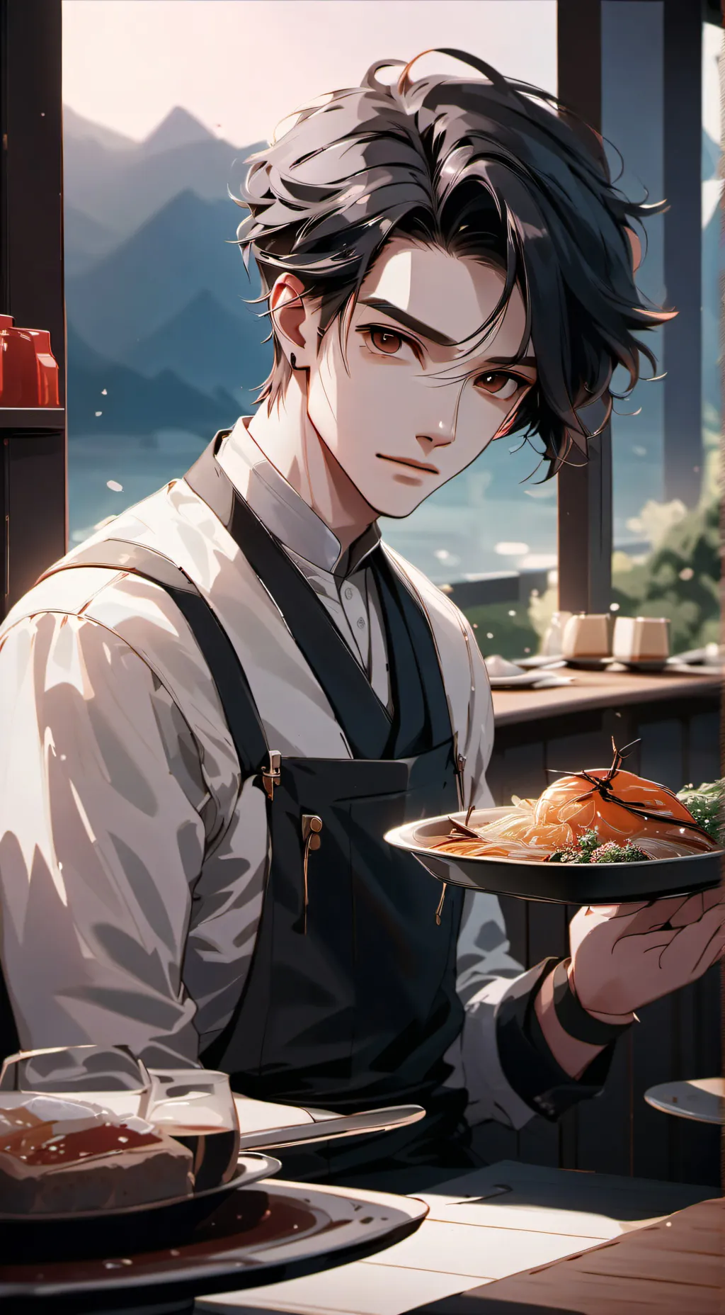 ai character: Creep🤮 background
