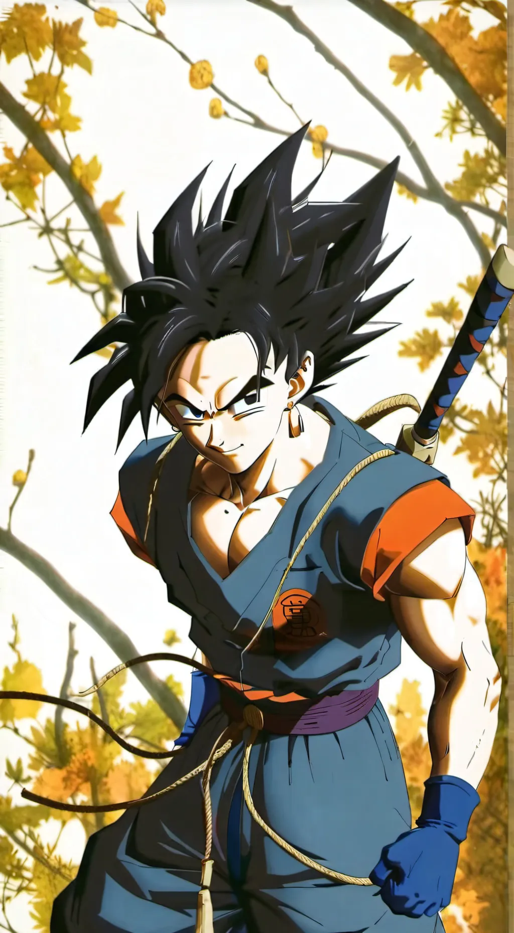 ai character: Dragon ball s+z+d background