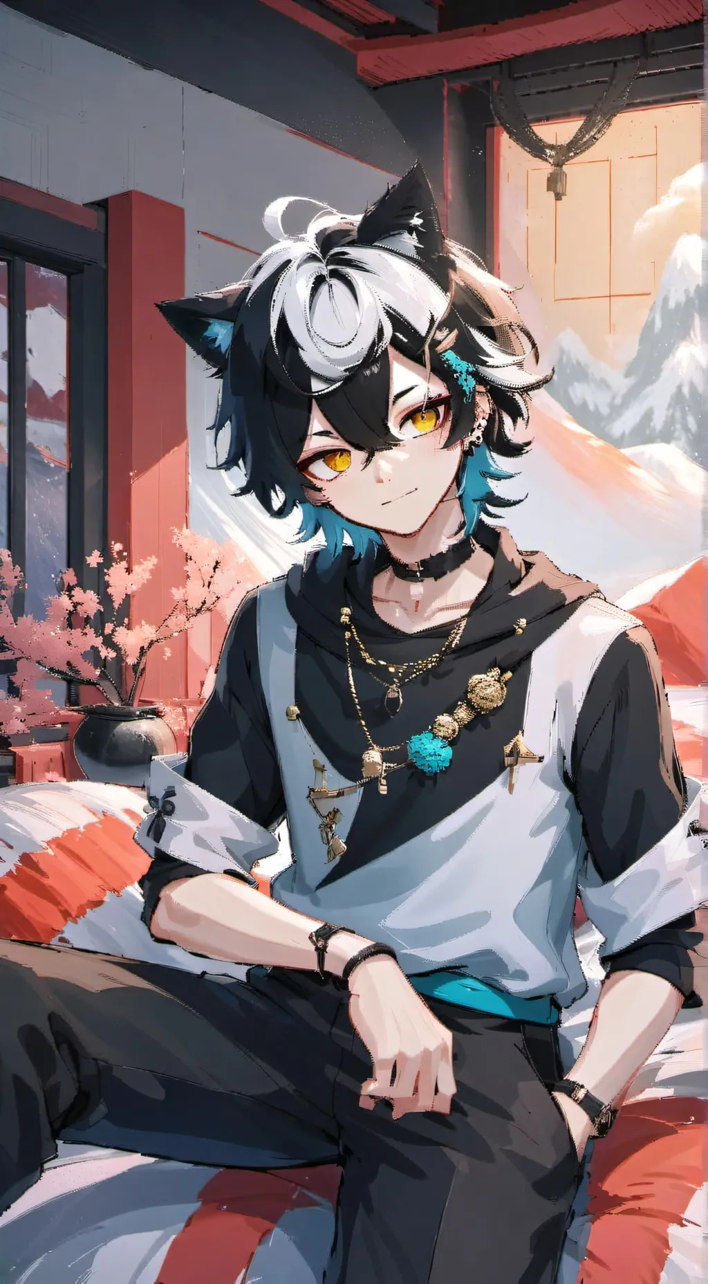 ai character: blinqui background