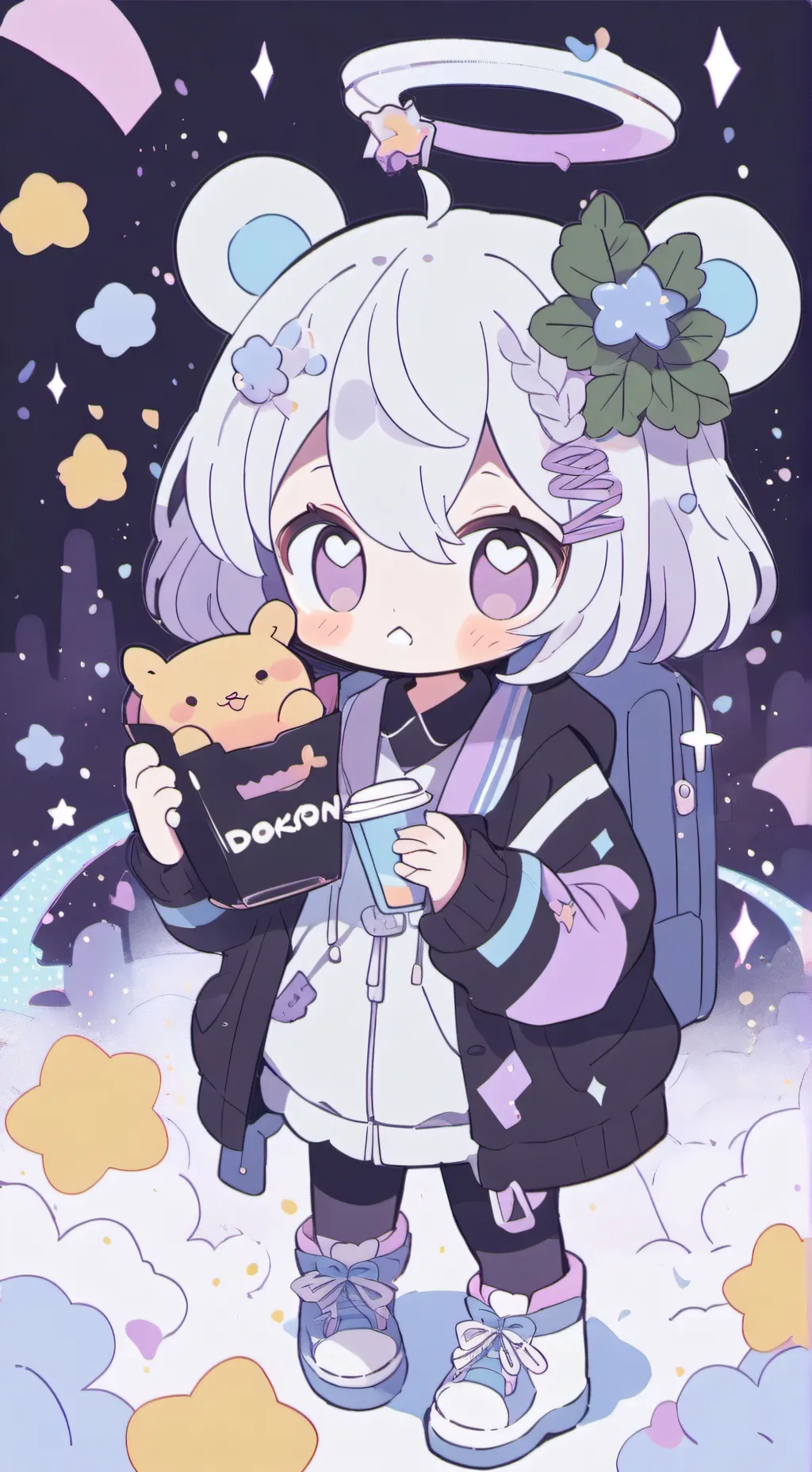 ai character: Karen  background