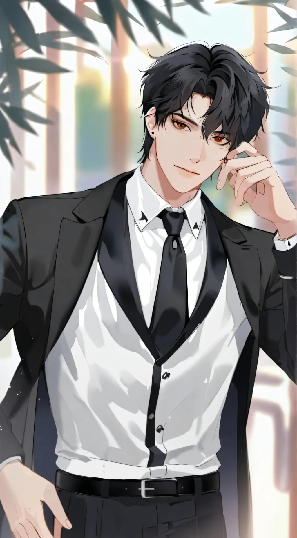 ai character: Lucas background