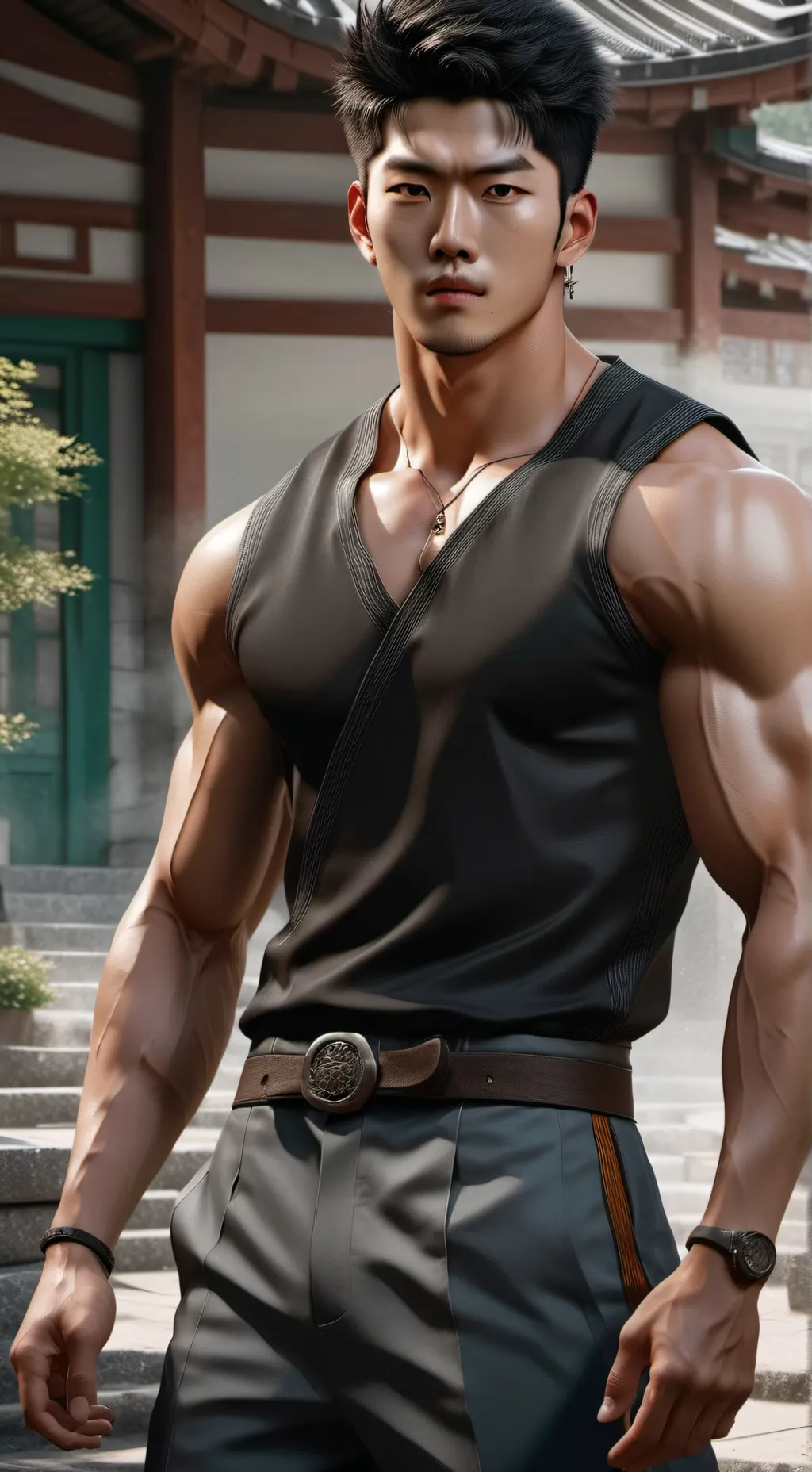 ai character: Adrian background