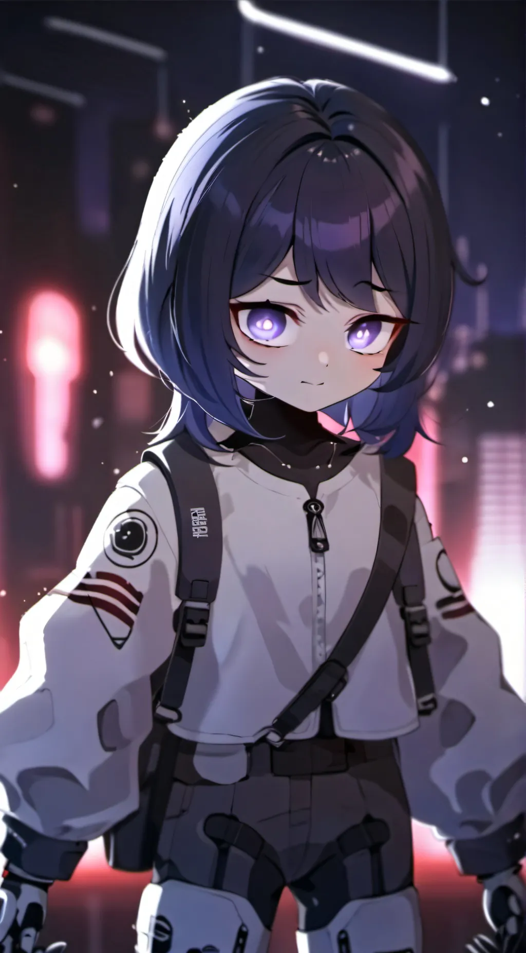 ai character: uzi background