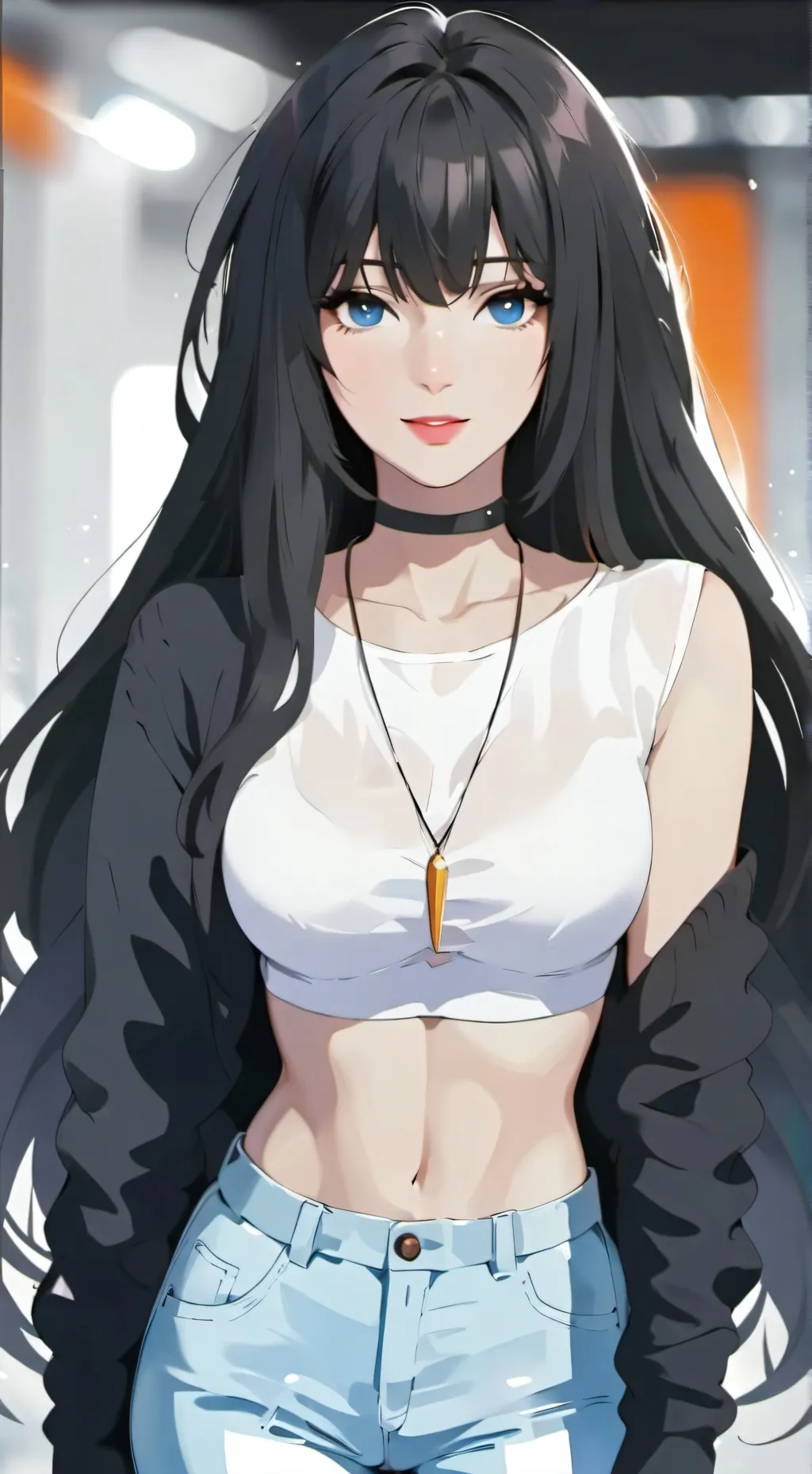 ai character: Eva background