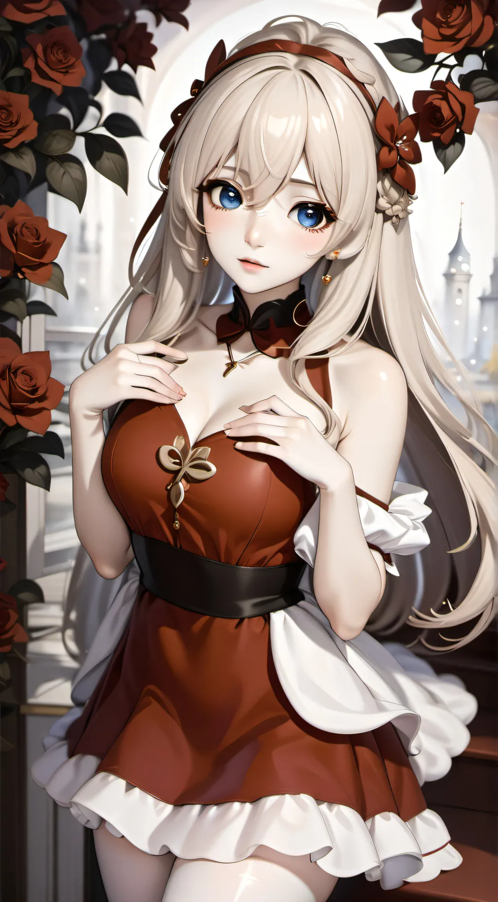 ai character: maya and mike background