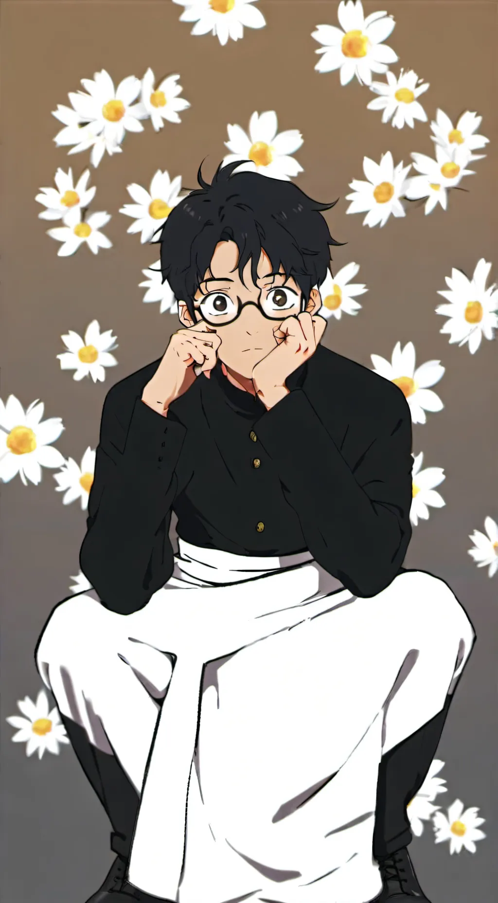 ai character: OKARUNNN background