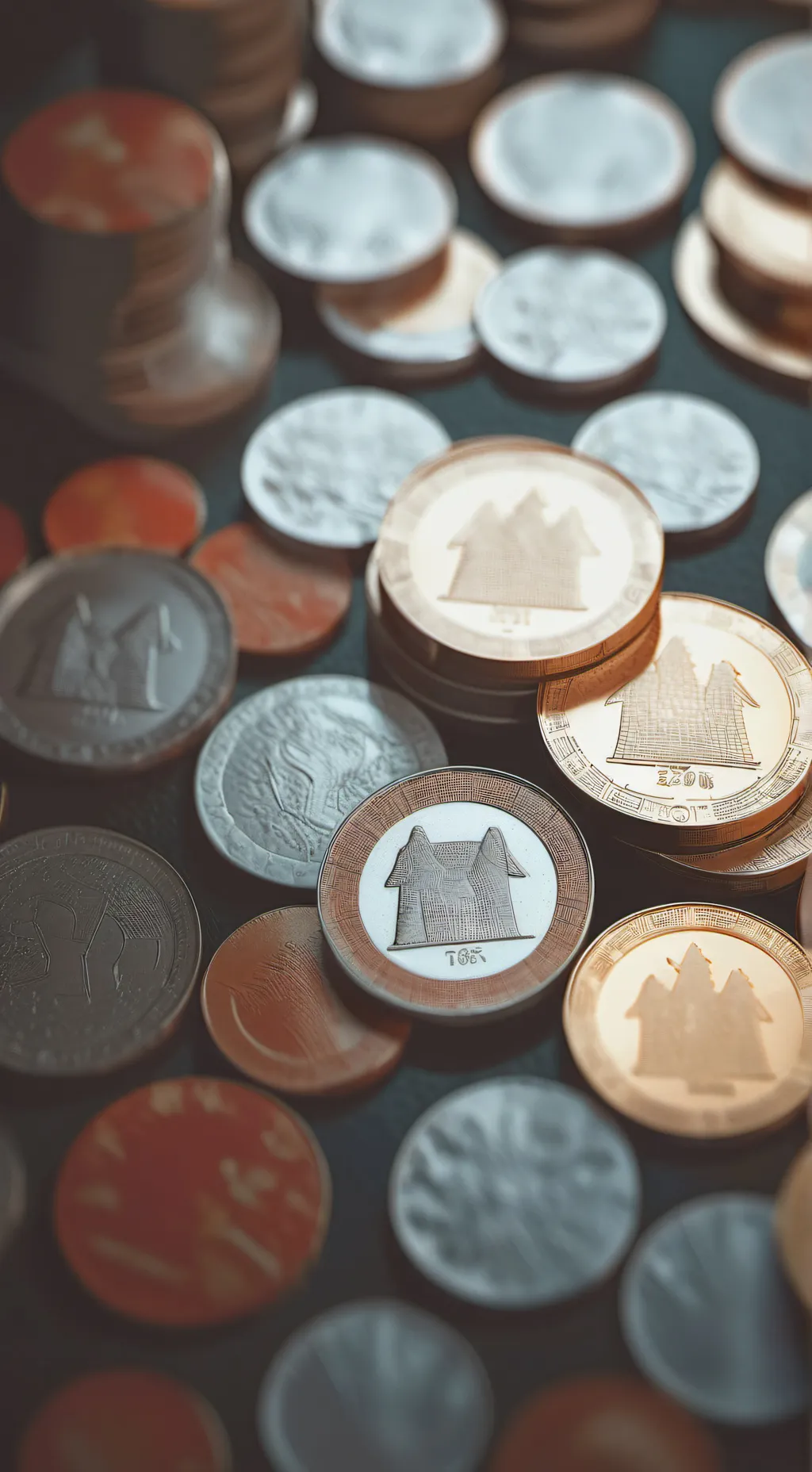 ai character: Five cents background