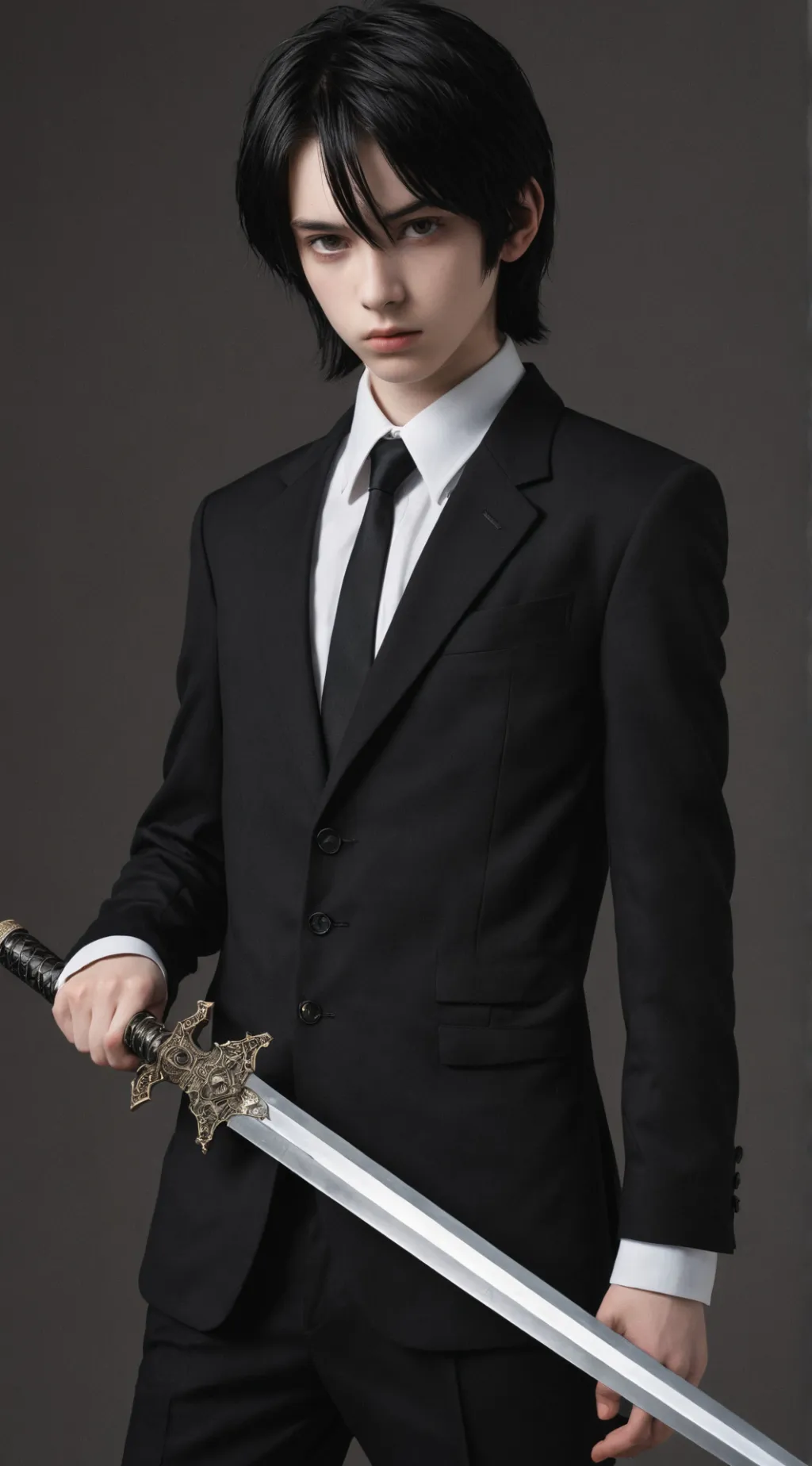 ai character: Mystery  background