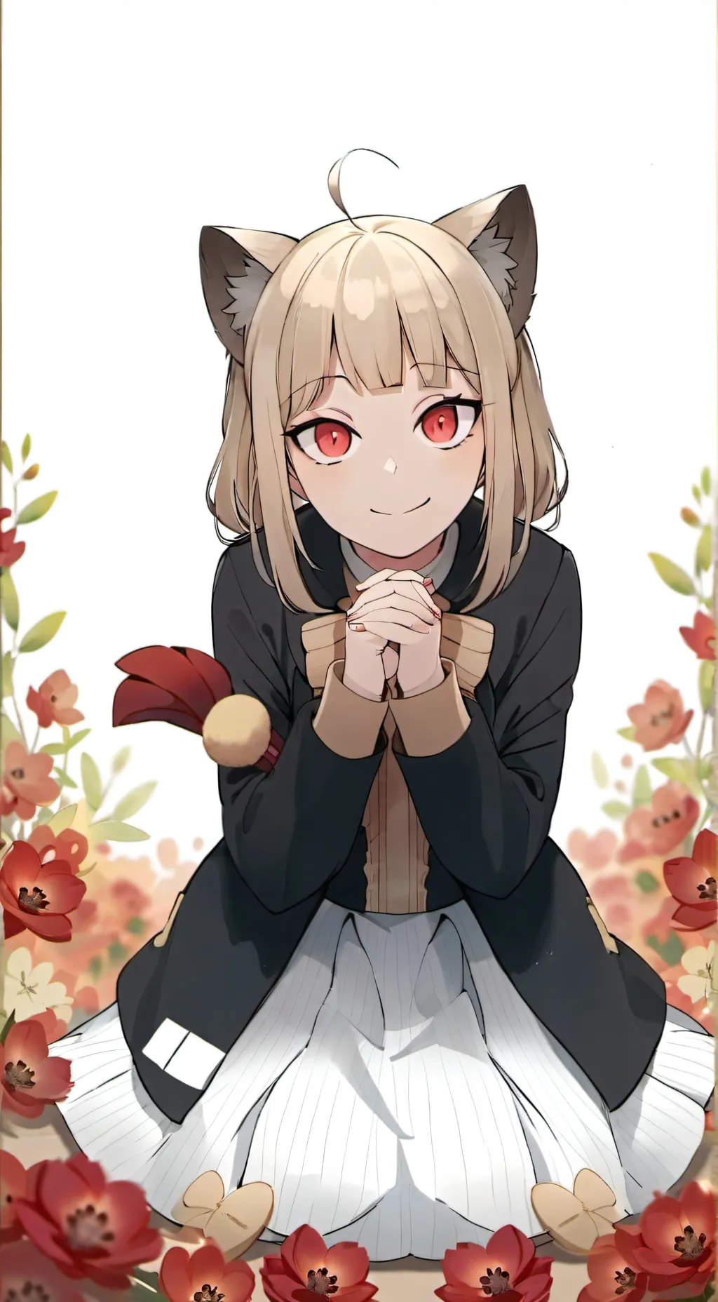 ai character: marché noir  background