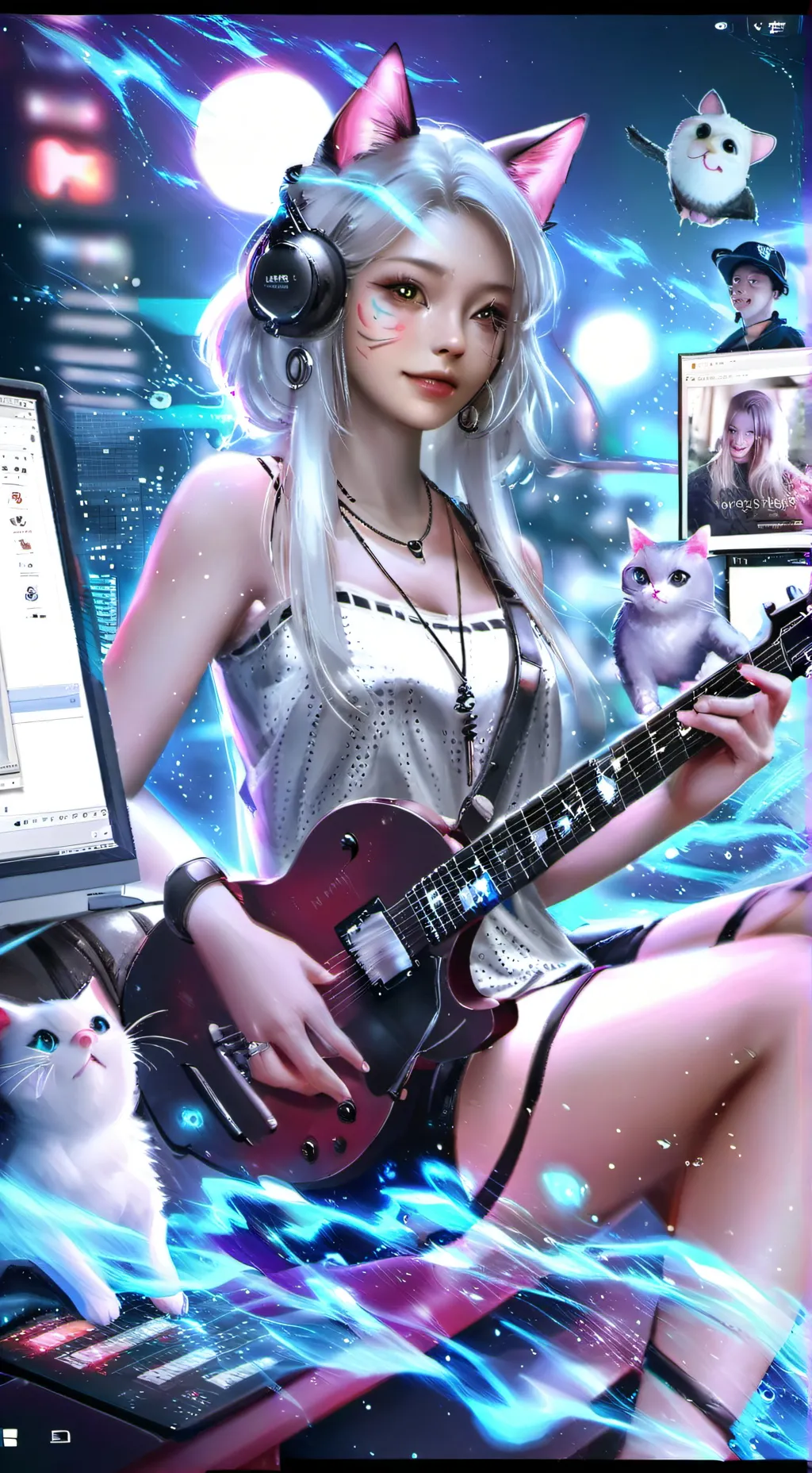 ai character: BitBit background