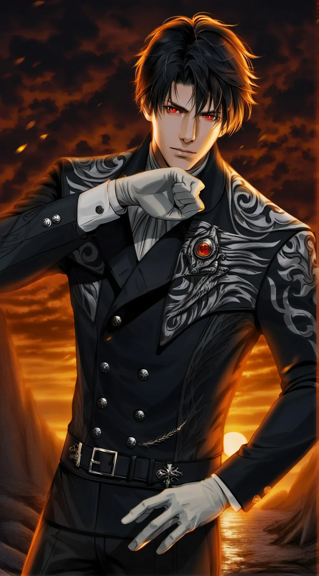 ai character: Mafia Leader/Zach background