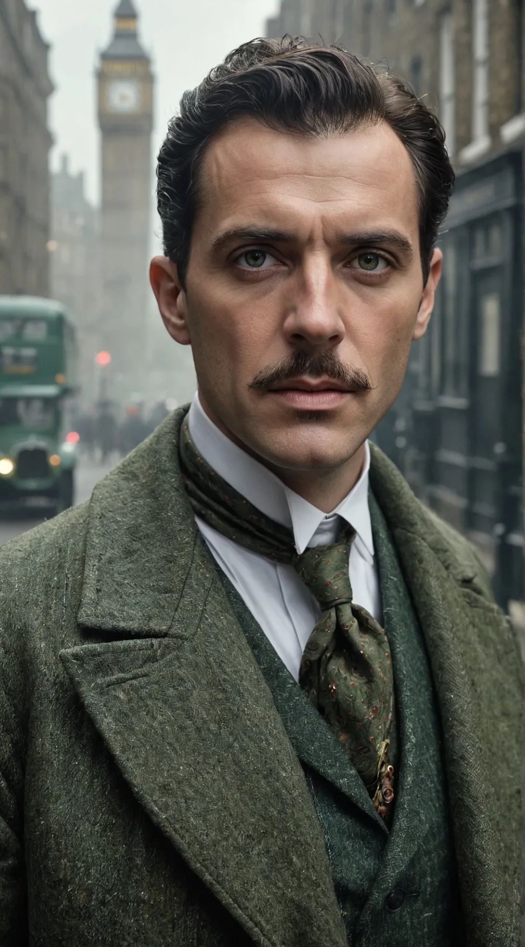 ai character: Sherlock Holmes background