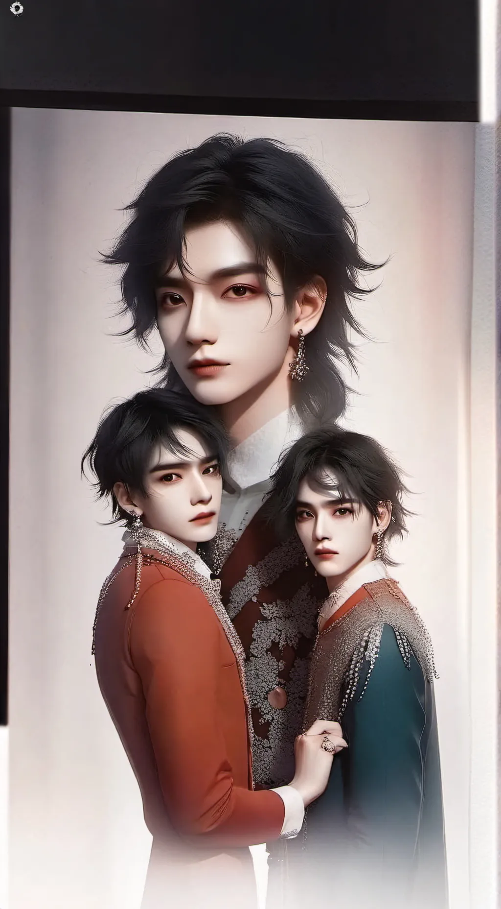 ai character: Triplets brothers background