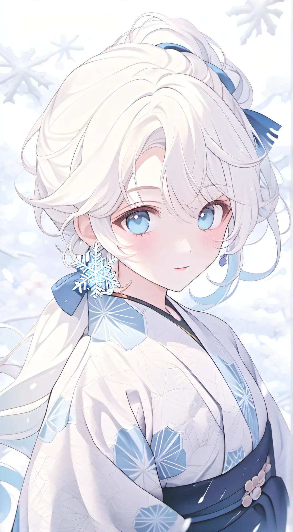 ai character: KNY maid background