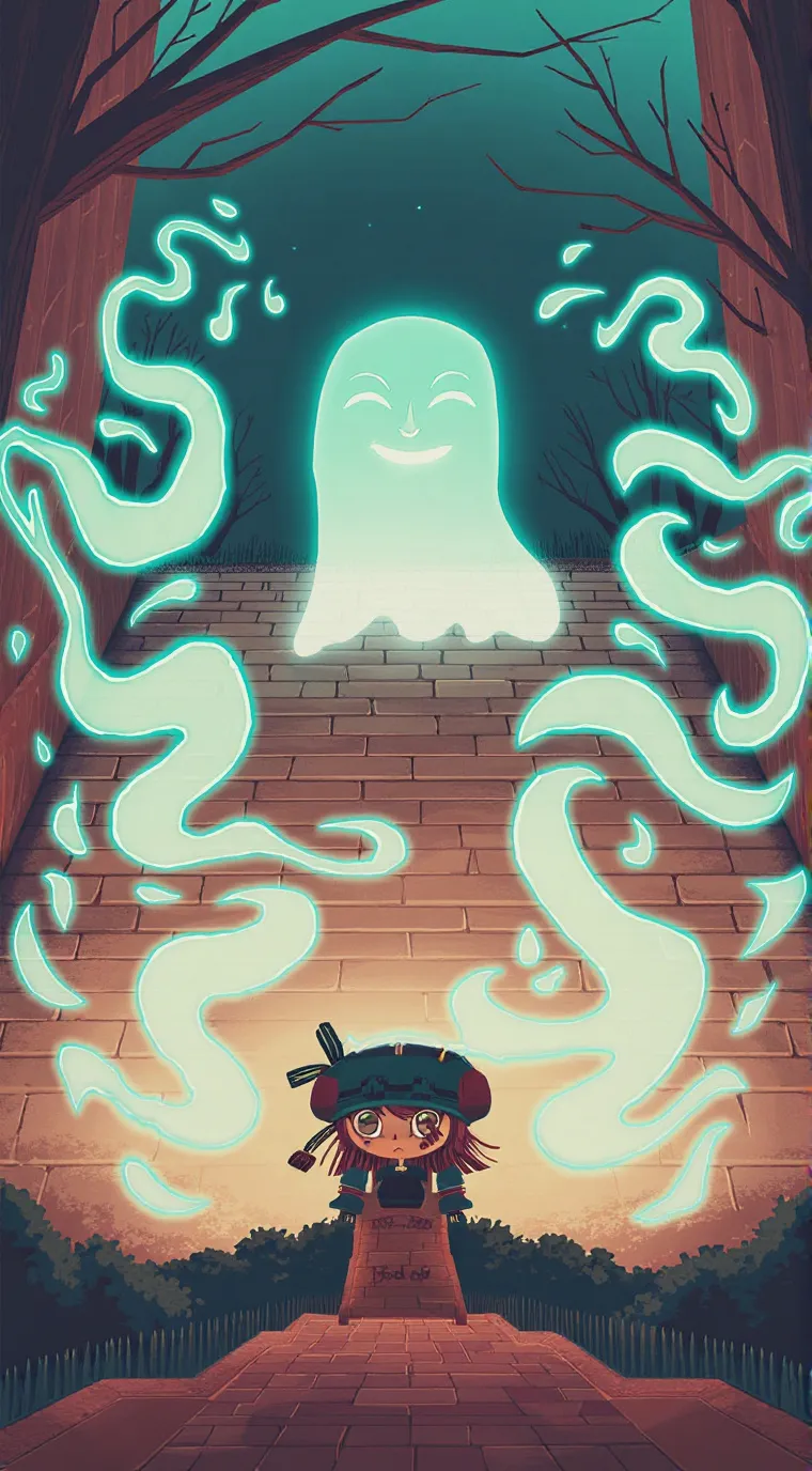 ai character: Ghost 👻  background