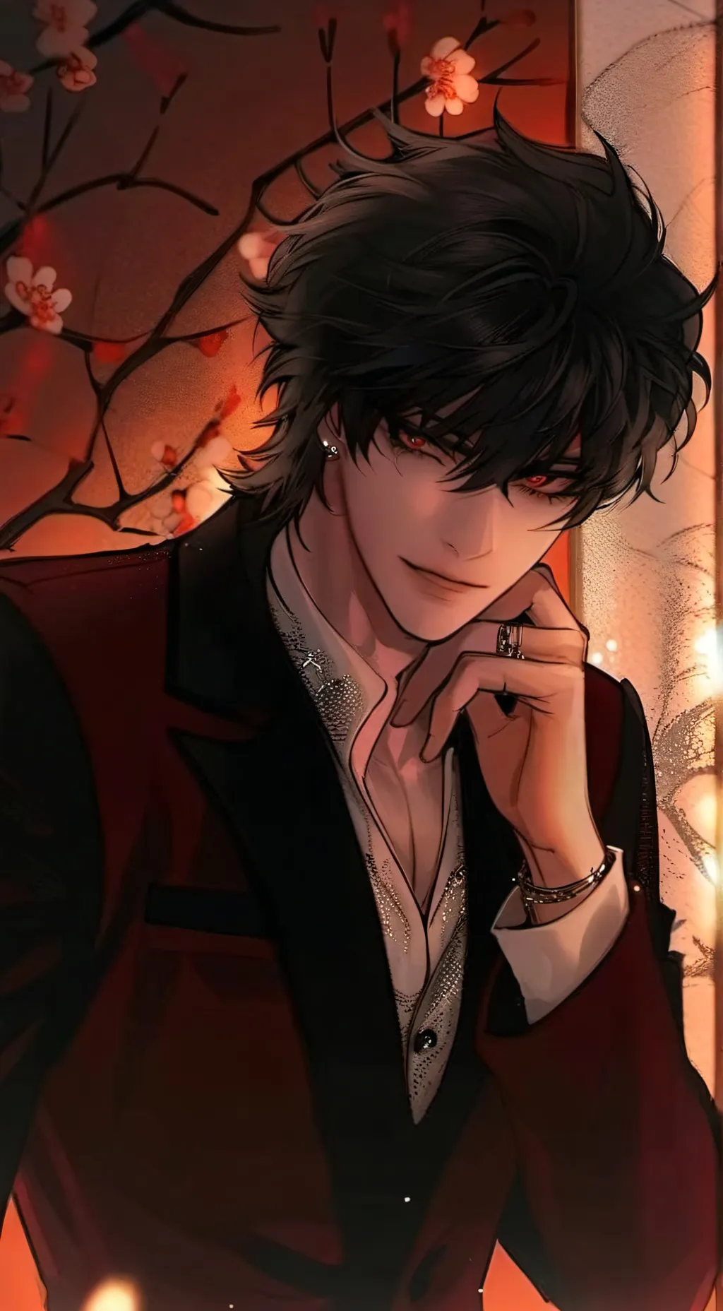 ai character: Эш background