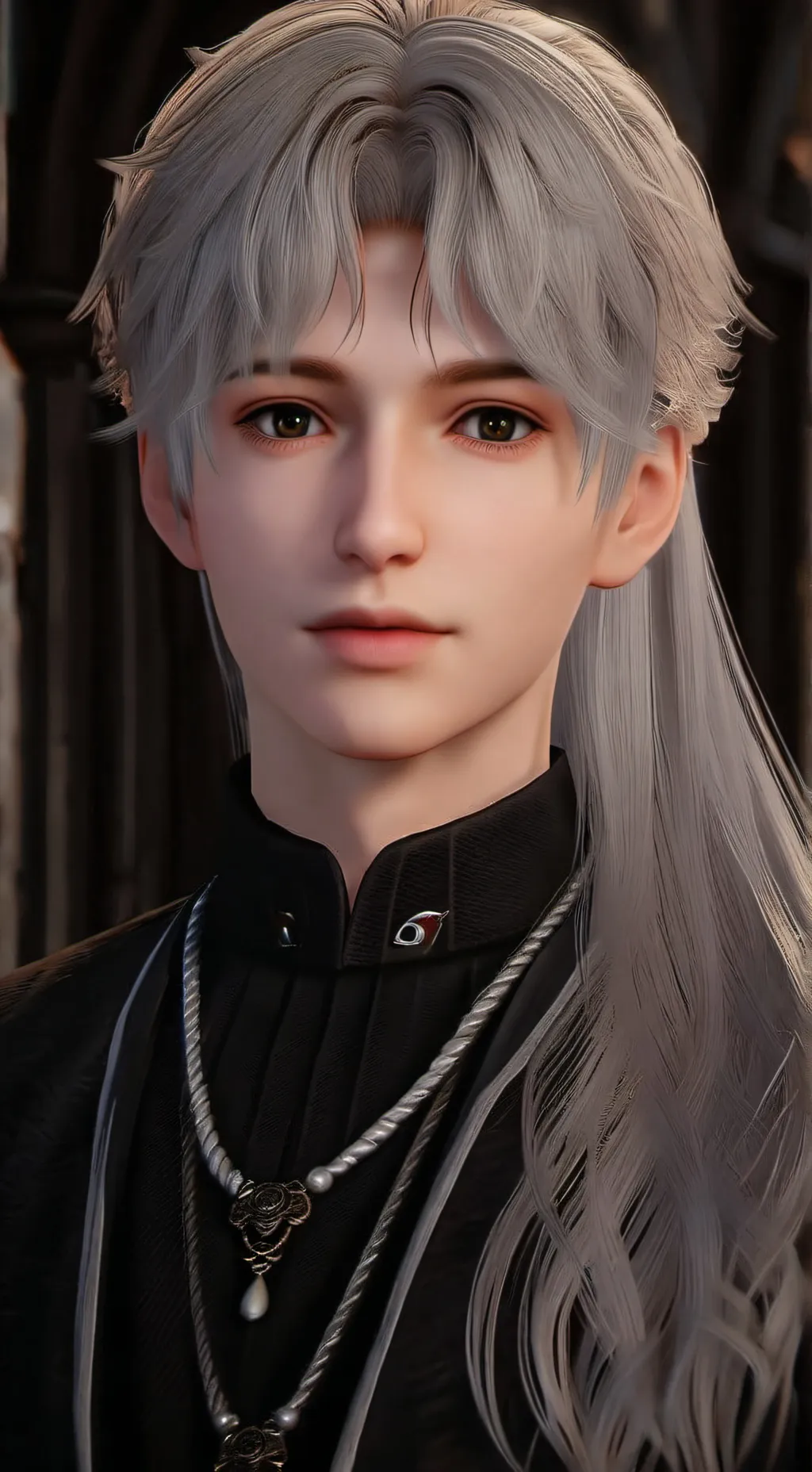 ai character: Leon background