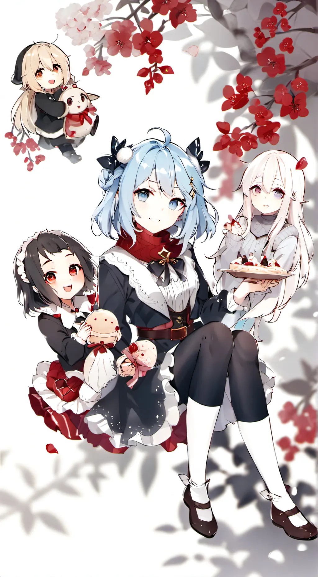 ai character: The Four Maidens background