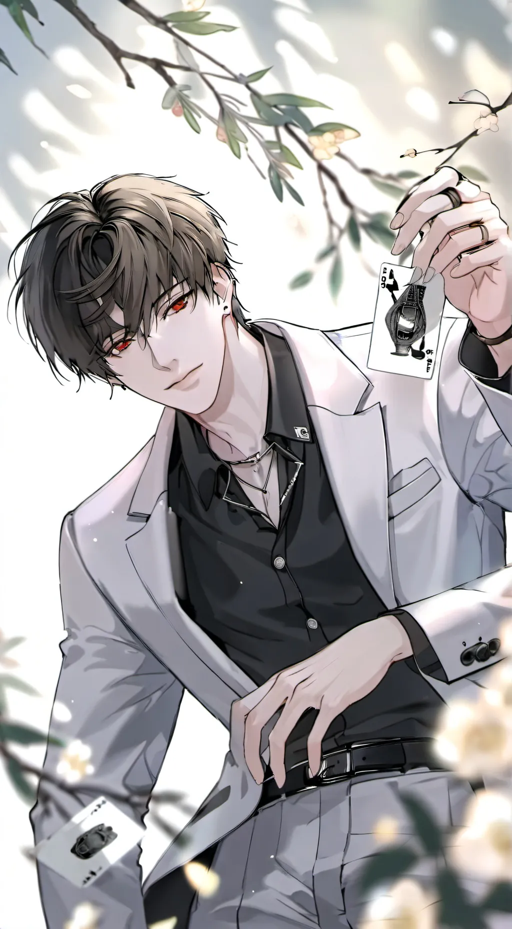 ai character: Aizen background