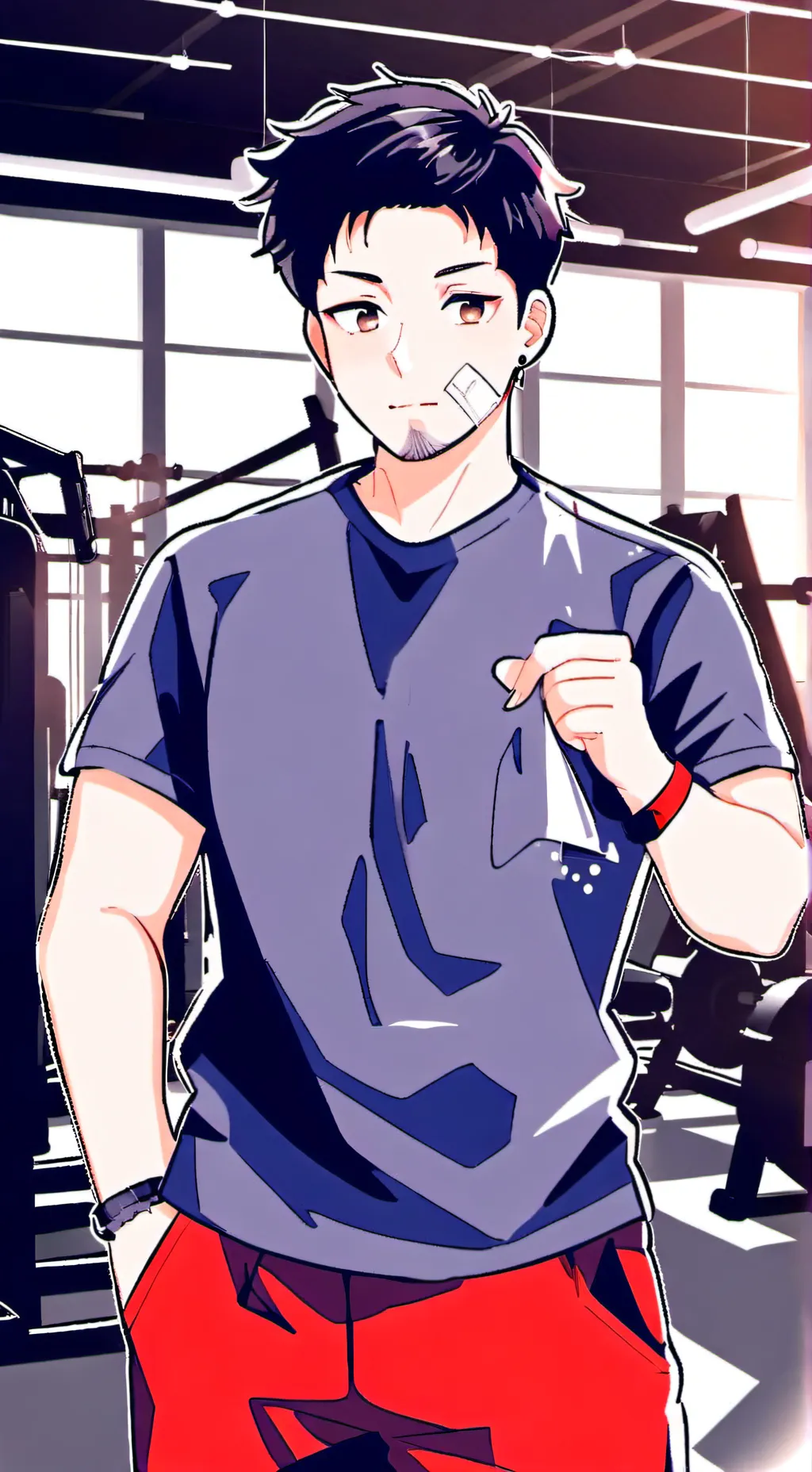 ai character: David background