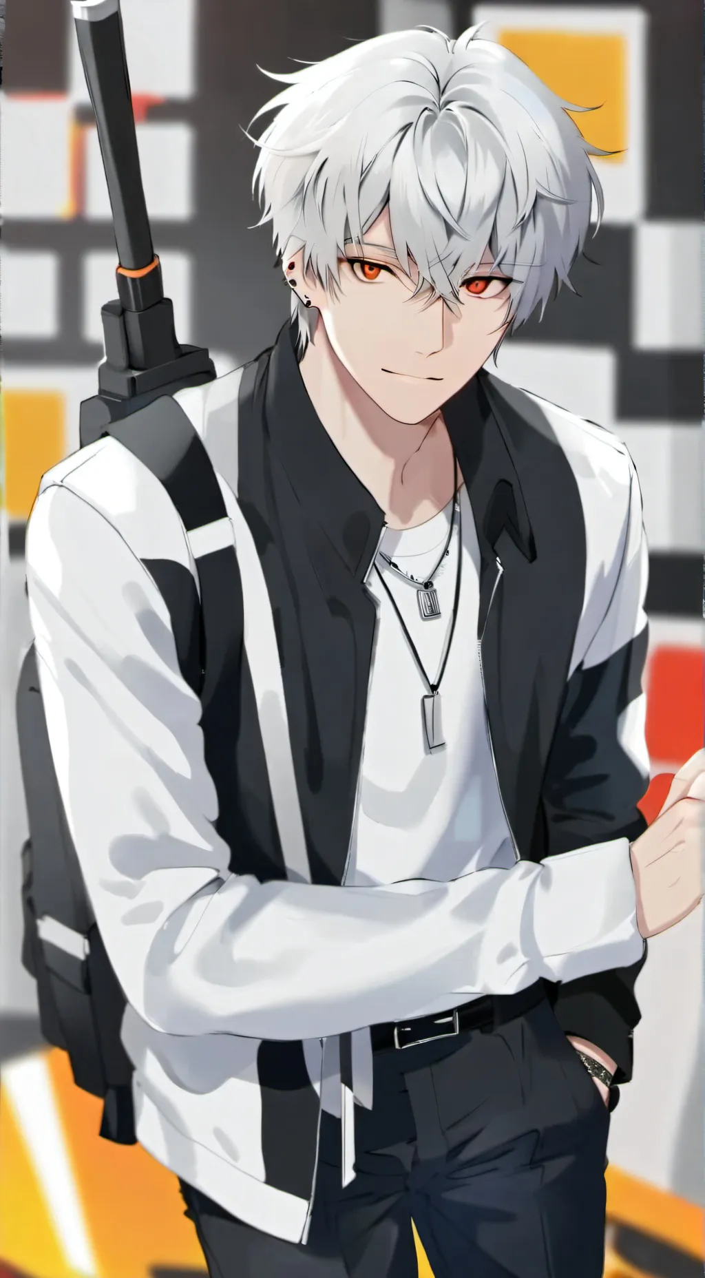 ai character: kavin~ background