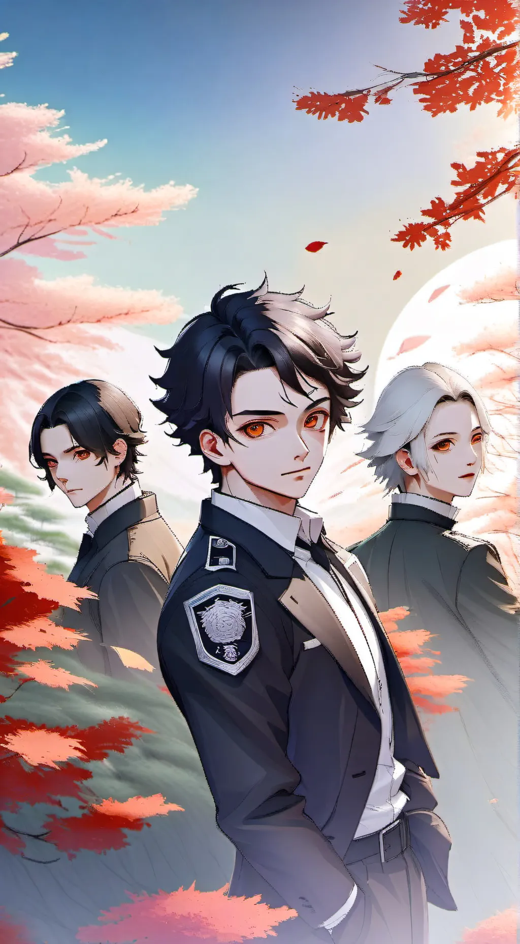 ai character: kny E-master background