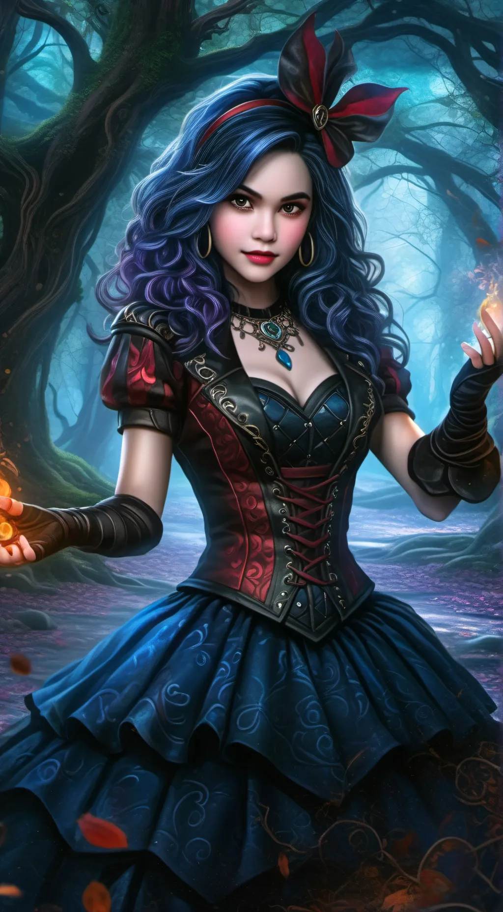 ai character: EVIE background