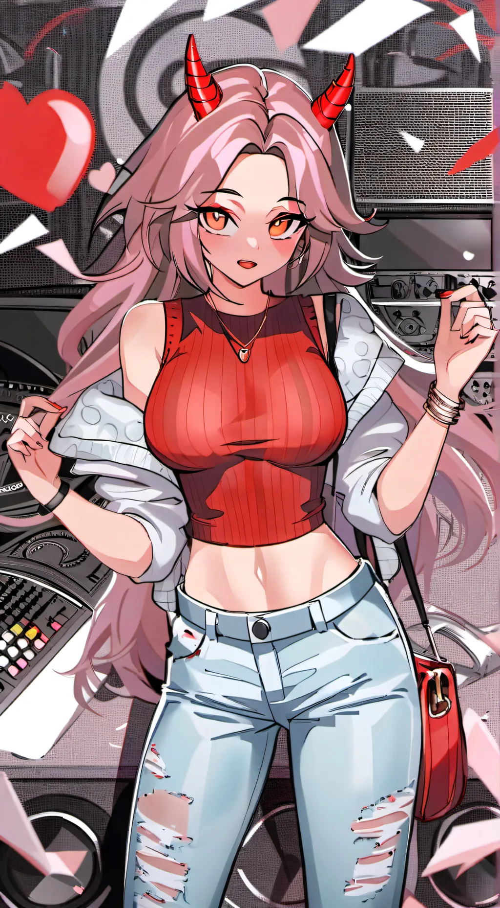 ai character: Leila  background