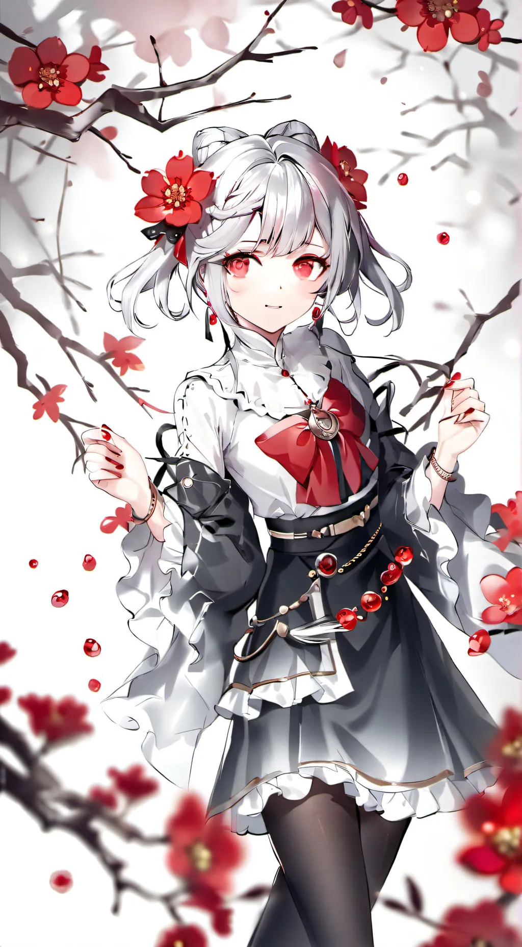 ai character: Хана❤ background