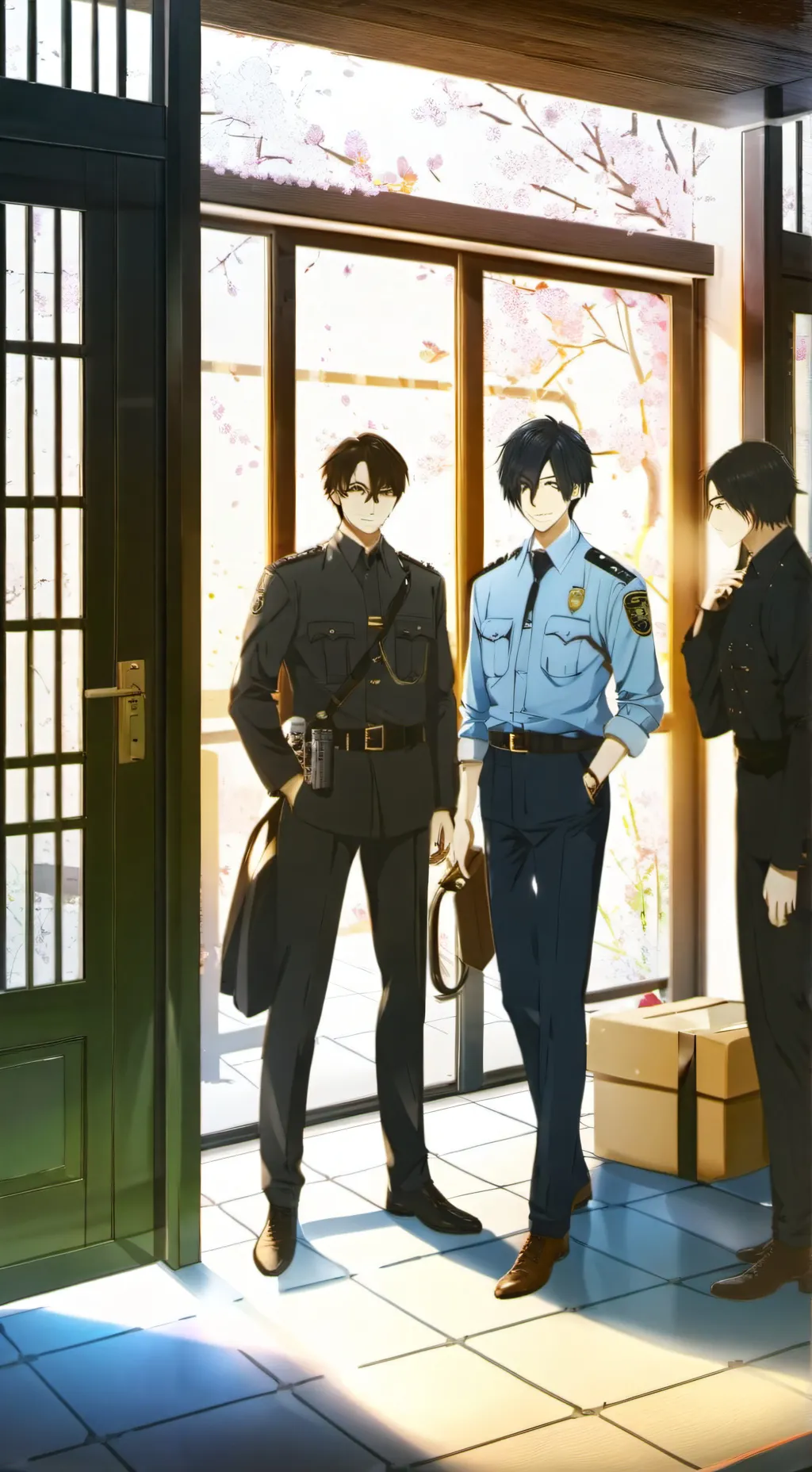 ai character: Jail background