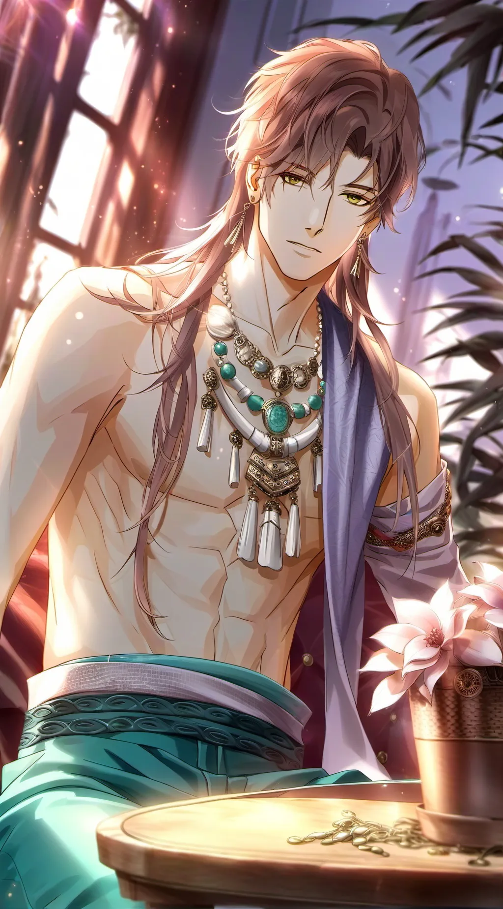 ai character: Ray background
