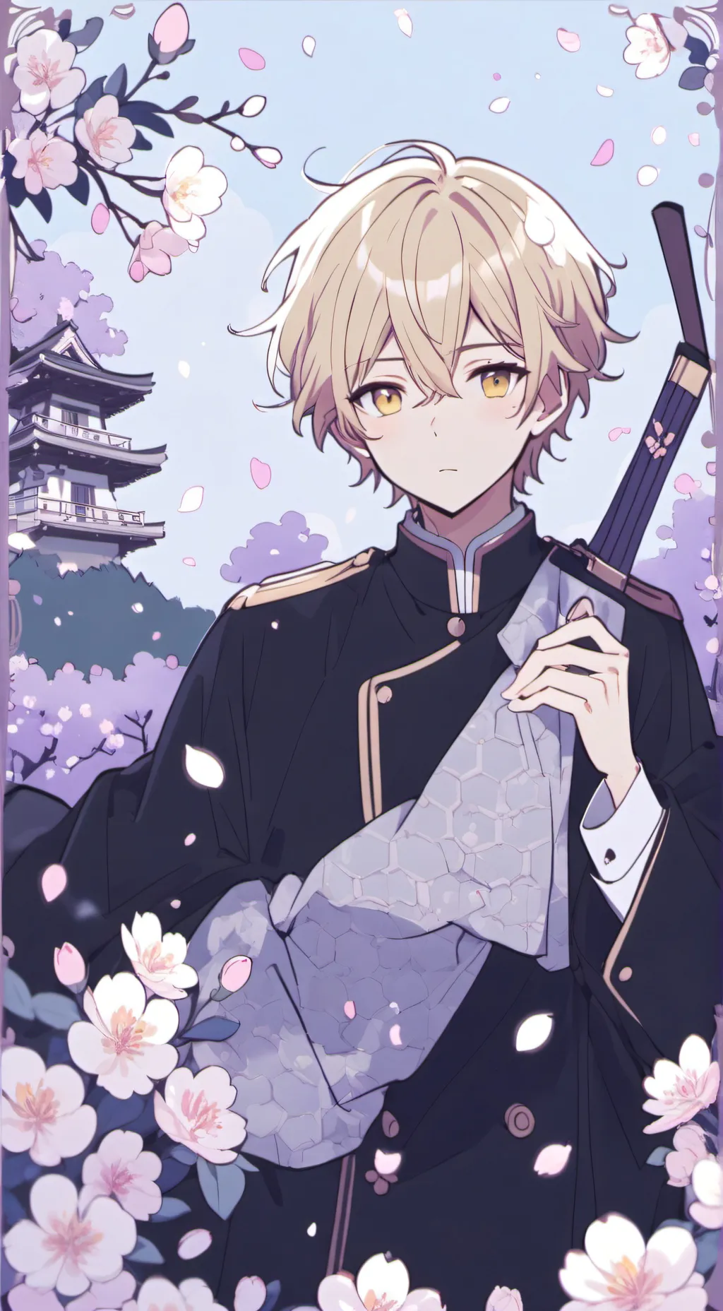 ai character: Zenitsu background