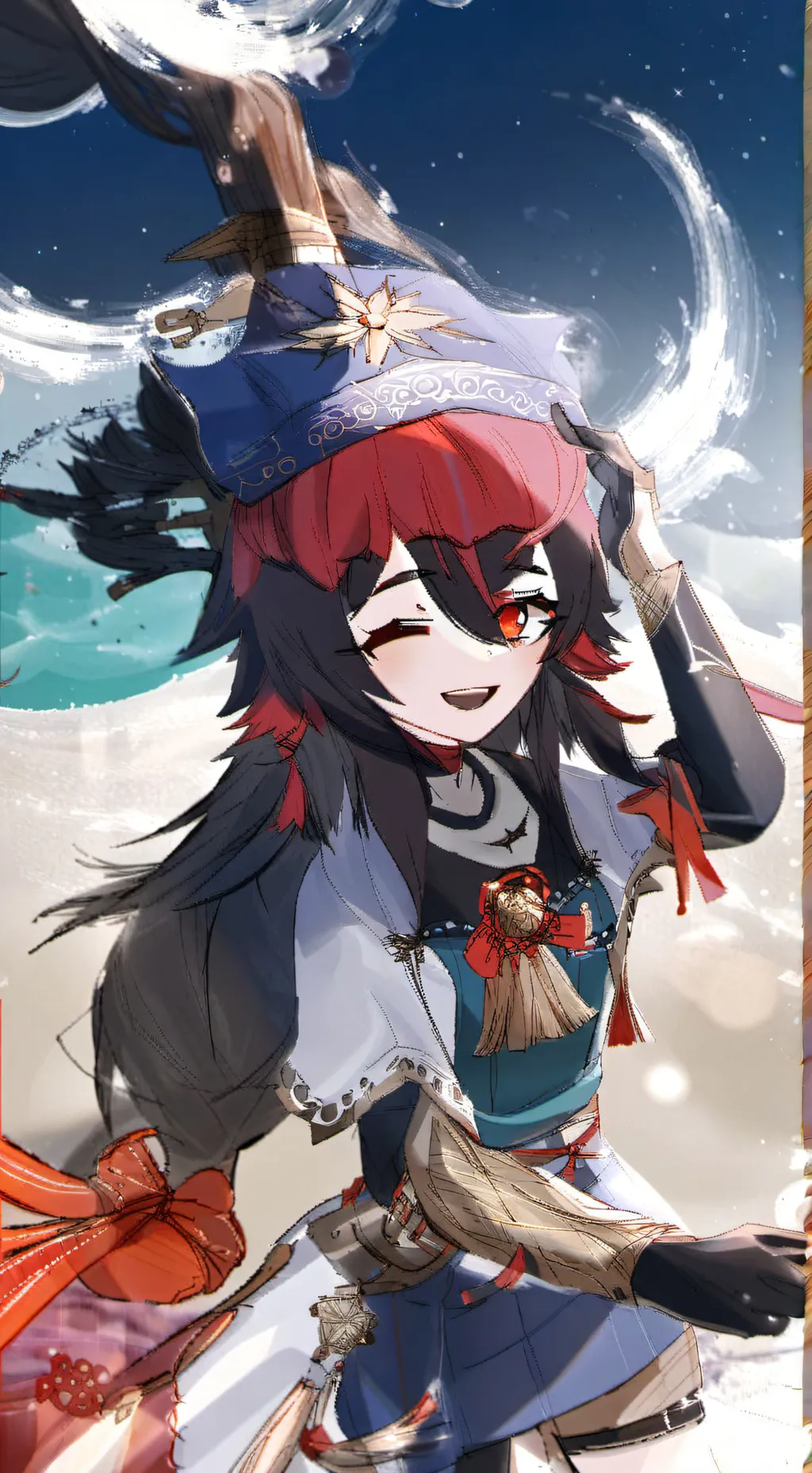 ai character: 🖤❤️Sakura❤️🖤 background