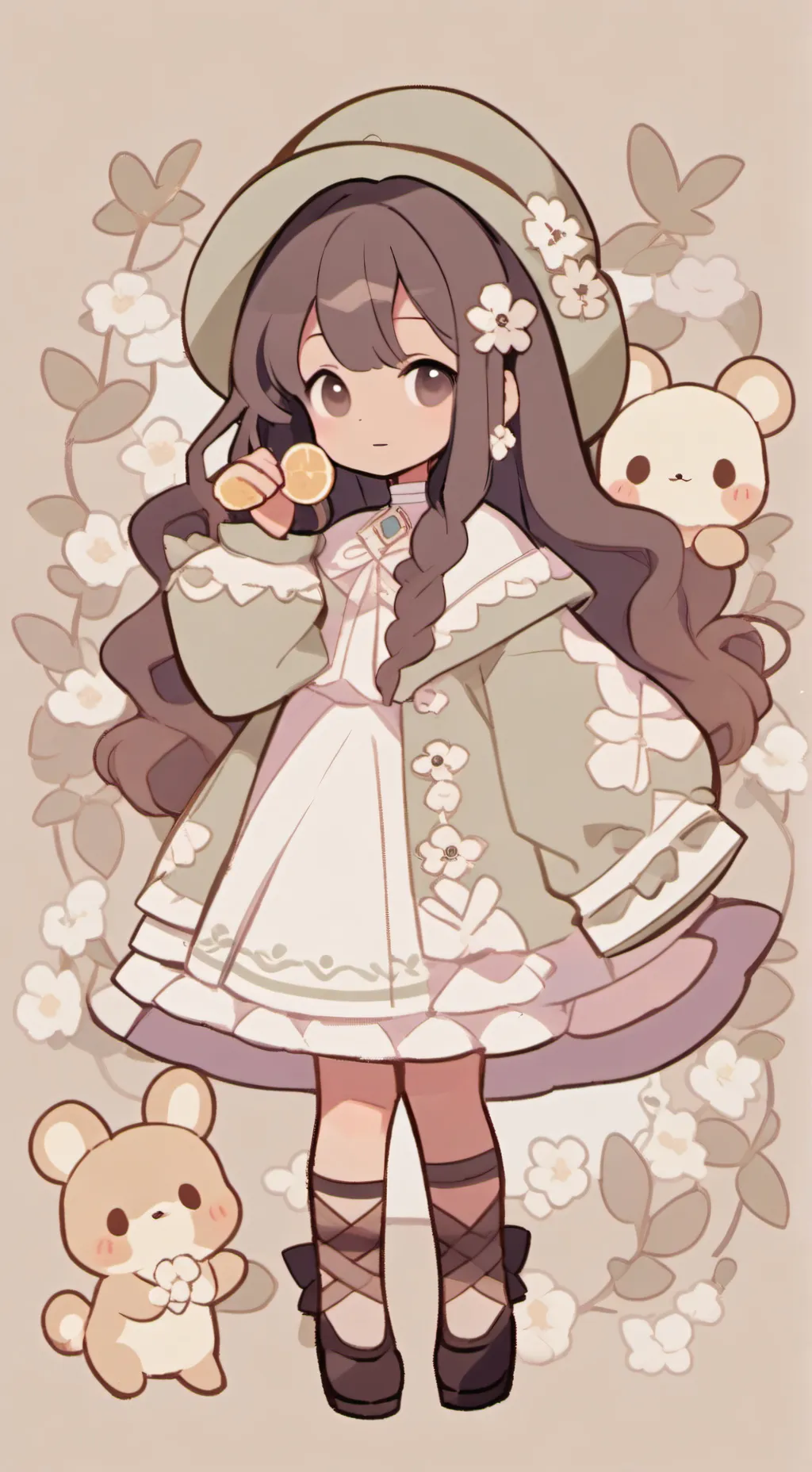 ai character: melanie martinez background