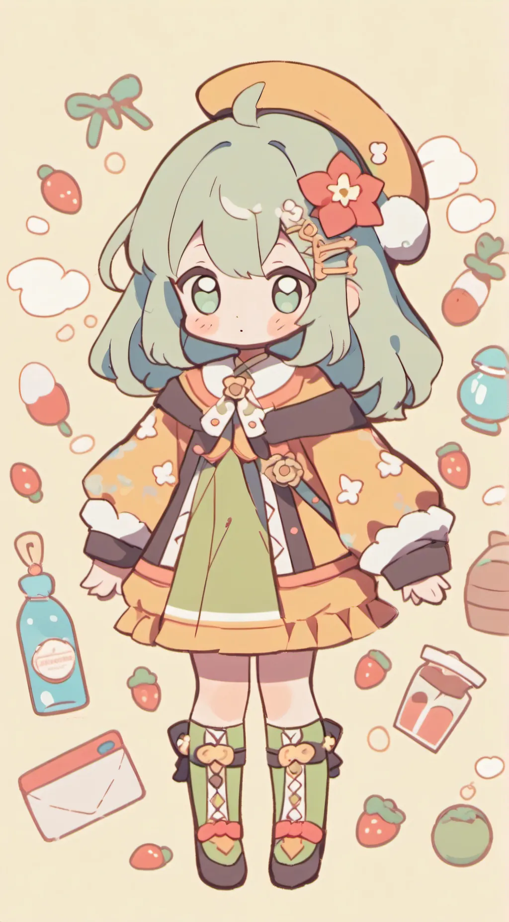 ai character: Manmyi background