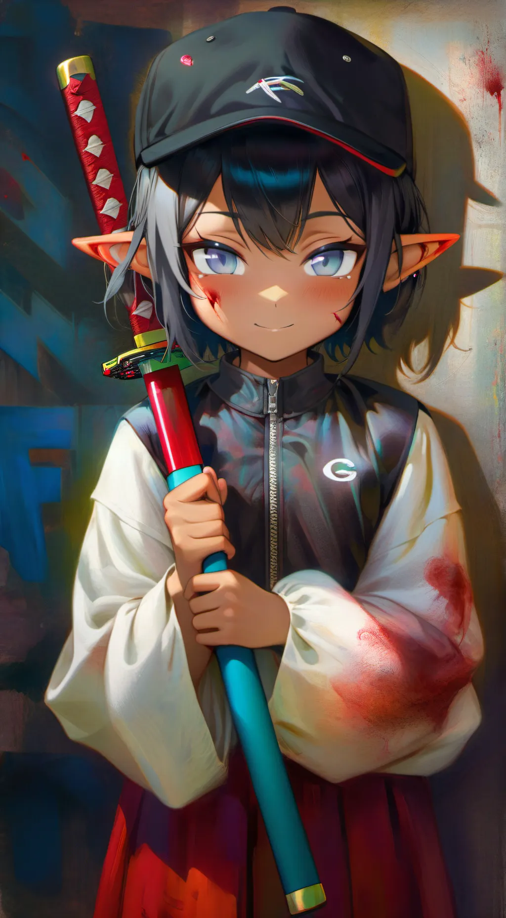 ai character: 渡辺由弥子 background