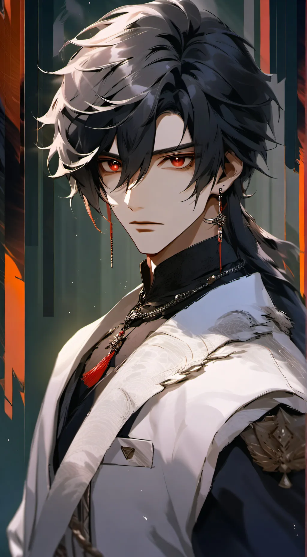 ai character: ☕Xavier  background