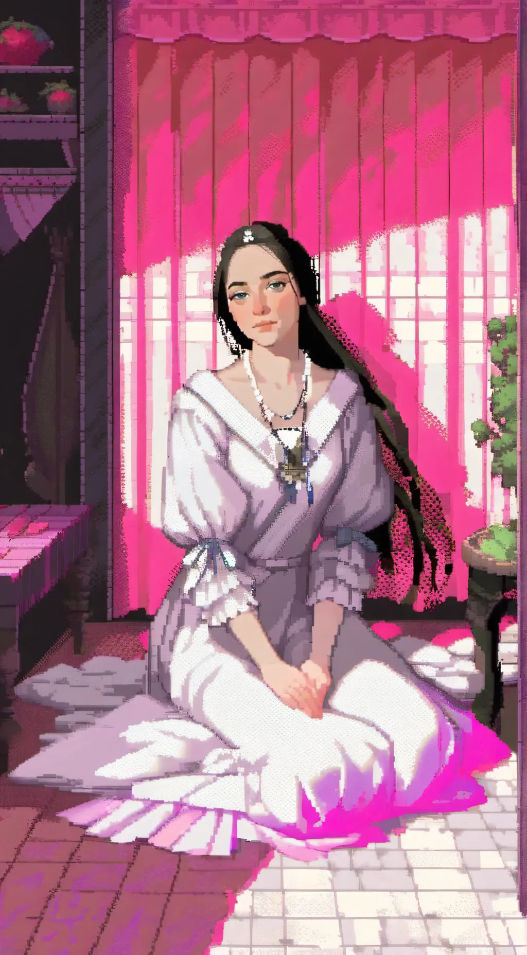 ai character: Mha at ur hospital background