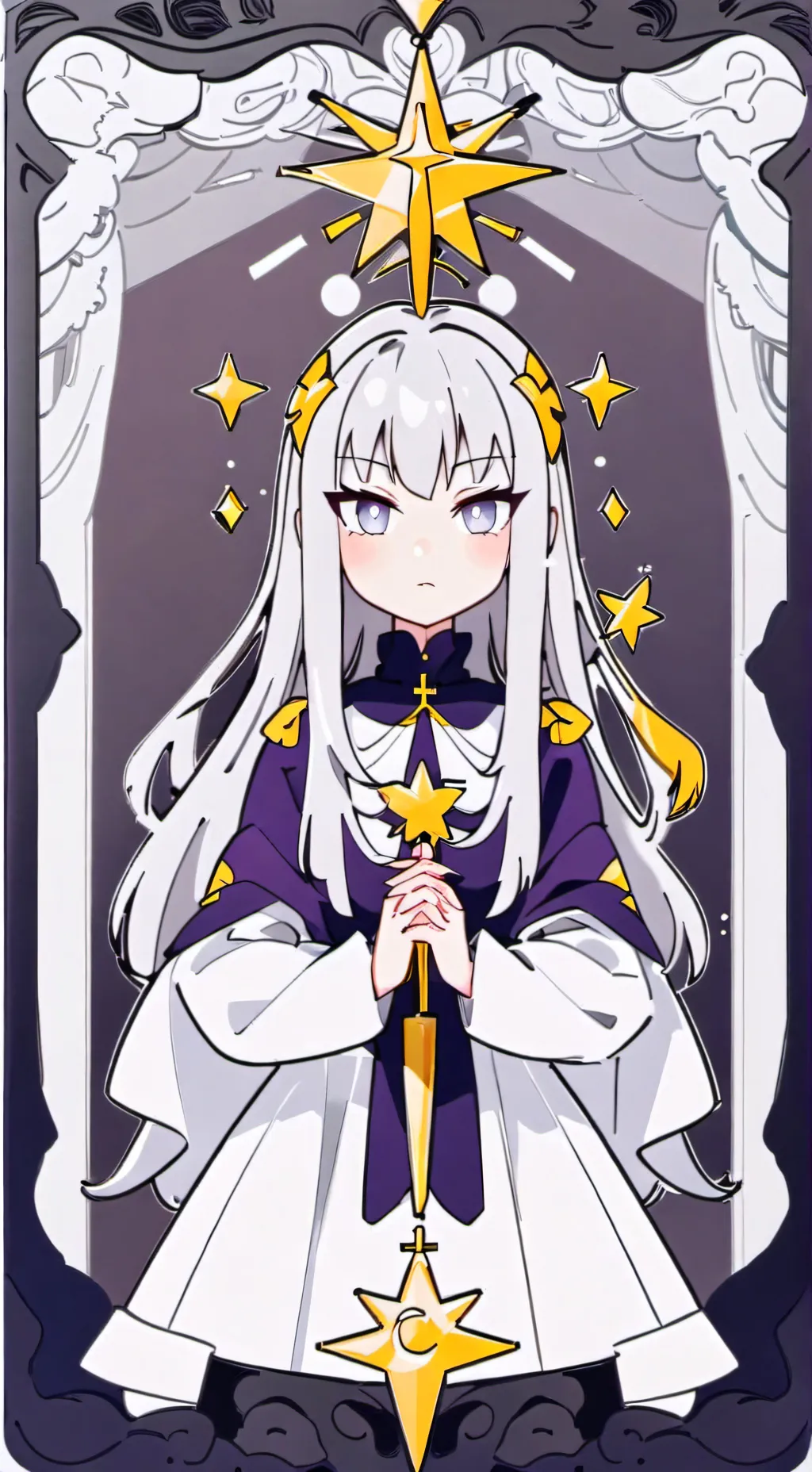 ai character: Megami background